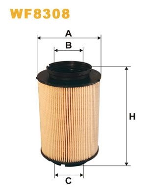 WIX FILTERS Kütusefilter WF8308